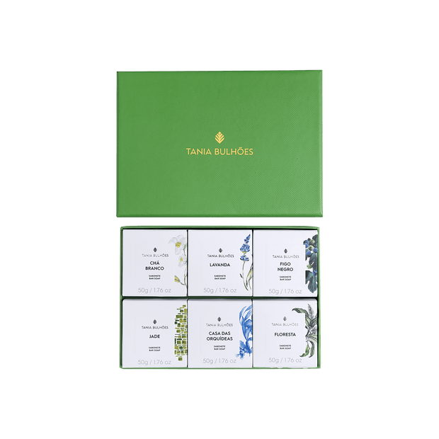 Kit Experiência com 6 sabonetes 50g