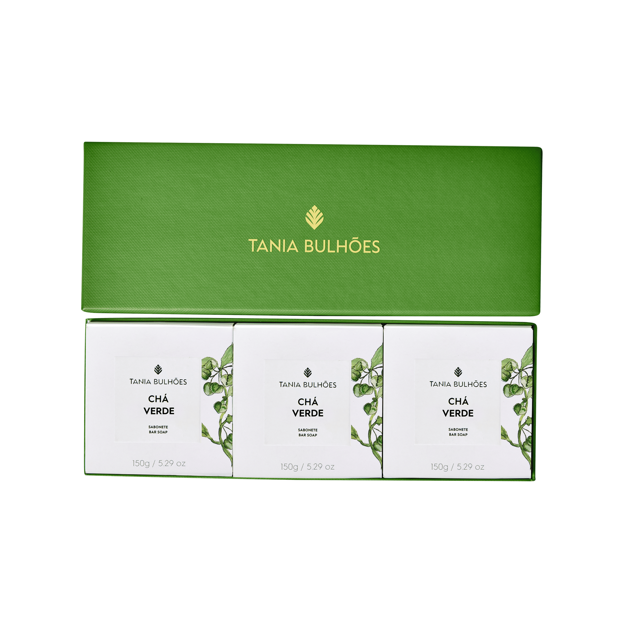 kit-cha-verde-com-3-sabonetes-150g