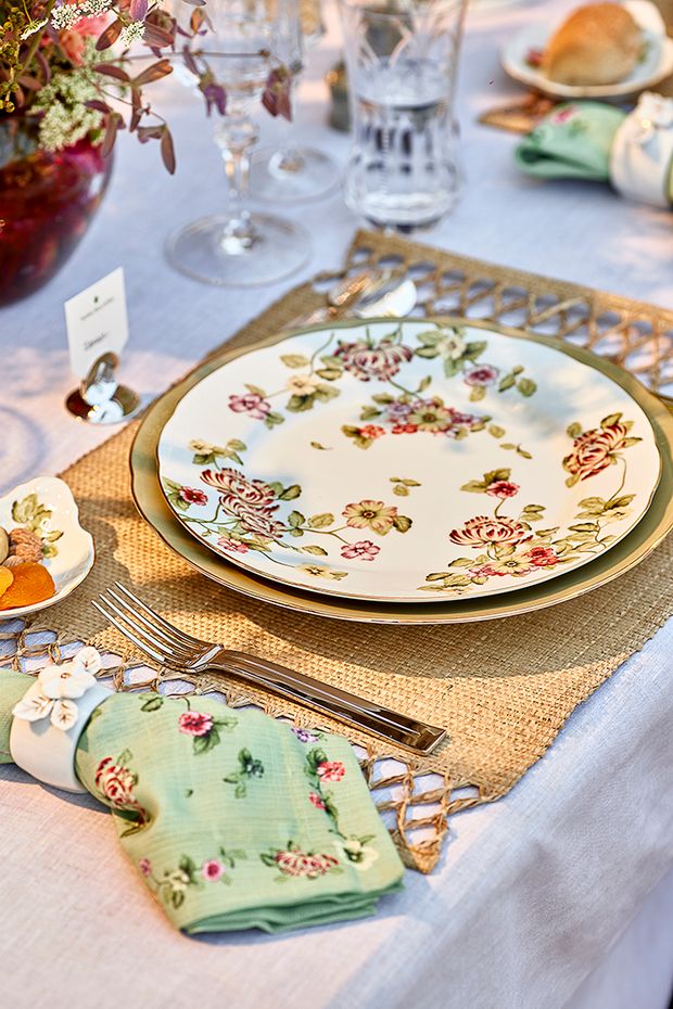 Aparelho de Jantar Flor do Ocidente 18 Peças